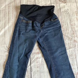 Full belly panel maternity jeans